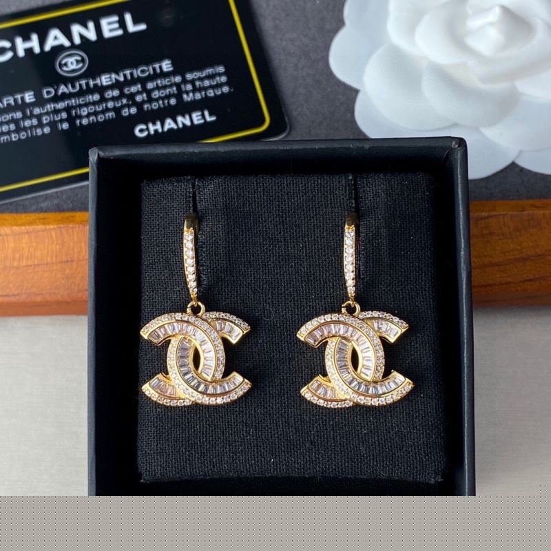 Ch*el earrings